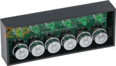 PUSH-BUTTON PANEL 6 BUTTONS 
