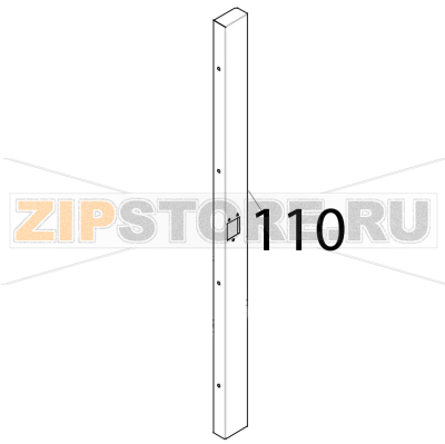 Profilo esterno sx porta Tecnoeka KF 1010 EV UD Profilo esterno sx porta Tecnoeka KF 1010 EV UDЗапчасть на деталировке под номером: 110