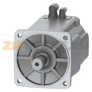 SIMOTICS S-1FK2 CT Серводвигатель М0 = 30 Нм; PN = 4,5 кВт при нн = 1500 оборотов в минуту (380-480); PN = 2,5 кВт при 750 = нн оборотов в минуту (200-240 В); С удерживающим тормозом; Степень защиты IP65; Цилиндрический вал D38x80 мм; Абсолютный датчик од 