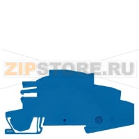 support bracket Insta terminal f. 6mm 2, width 2 mm blue Siemens 8WH9143-0AH01