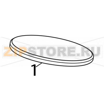 Lid for coffee container Macap M2M Lid for coffee container Macap M2MЗапчасть на деталировке под номером: 1