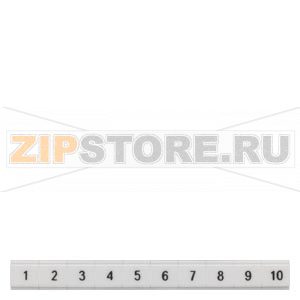ТАБЛИЧКИ ПЛОСКИЕ ДЛИННЫЕ 1 - 10 РАЗМЕР ZBF6 Siemens 8WH8121-3AB05 