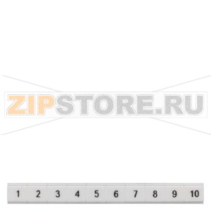 ТАБЛИЧКИ ПЛОСКИЕ ДЛИННЫЕ 1 - 10 РАЗМЕР ZBF6 Siemens 8WH8121-3AB05 