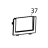 Bottom front panel Godex RT200i