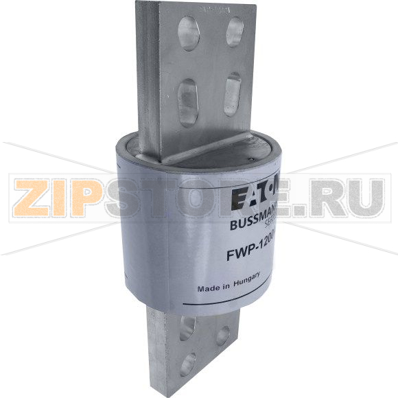 Предохранитель, 1200 A, AC 700 В, DC 700 В, 200 кА, 108x277 мм, UL Eaton 1200AMP 700V AC SEMI-CON 