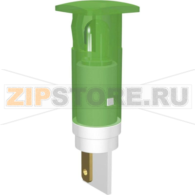 Лампа светодиодная 12 В/DC, 12 В/AC, индикаторная, круглая, синяя Signal-Construct SKGH10422 