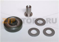 Deep groove ball bearing with rivet, 36 