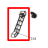 Label roll guide Godex EZ-2300 plus