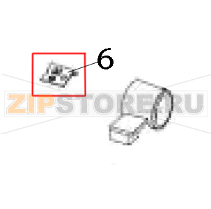 Upper media sensor (gap sensor) Zebra ZD220 Direct Thermal Upper media sensor (gap sensor) Zebra ZD220 Direct ThermalЗапчасть на деталировке под номером: 6