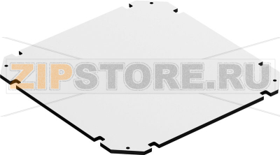 Панель монтажная 250x250x5 мм, 1 шт Spelsberg GEOS MPI-3030 