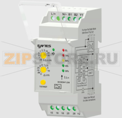 Реле утечки тока 220 В/AC, 50-60 Гц Entes ELR-30-A 