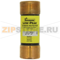 Предохранитель, 7 A, AC 600 В, 300 кА, 21x57 мм, J, UL, с задержкой Eaton LOW-PEAK CLASS J T/D
