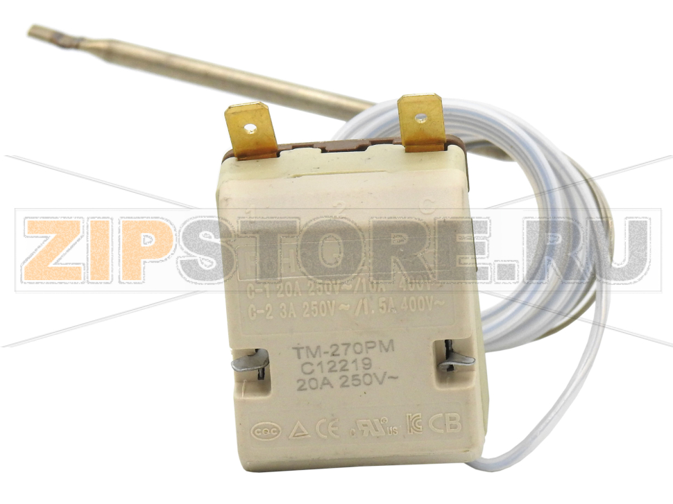 Термостат NT-254 FAG (Аналог EGO 55.13059.220) Abat ПКЭ-4Э Термостат NT-254 FAG (Аналог EGO 55.13059.220), регул., 50-270С, 16А/400V, 1,6 м для конвекционной печи Abat ПКЭ-4Э