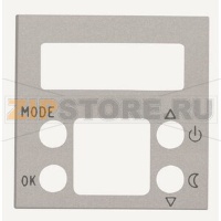 Накладка для терморегулятора, серебристая ABB 2CLA224050N1301