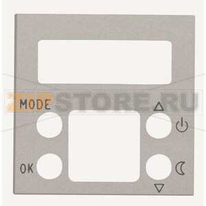 Накладка для терморегулятора, серебристая ABB 2CLA224050N1301 