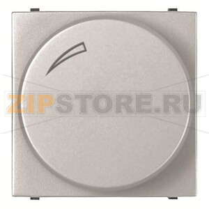 Механизм электронного поворотного светорегулятора для регулируемых LEDi ламп 2-100 Вт, двухмодульный, серебристый ABB 2CLA226030N1301 