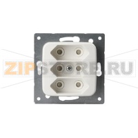 Розетка без заземления 2.5 А, 250 В ABB 2TKA000974G1