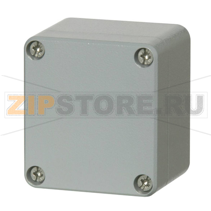 Корпус 127x81x56.5 мм, алюминиевый, серый, 1 шт Fibox ALN 081306 