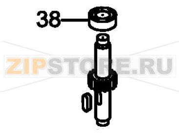 Подшипник 6202 Fimar IP/40F Подшипник 6202 для планетарного миксера Fimar IP/40FЗапчасть на деталировке под номером: 38Количество запчастей в комплекте: 1Оригинальное название запчасти Fimar: Bearing