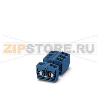 Проходные клеммы Phoenix Contact MZDB 1,5-M BU Тип подключения: Пружинный зажим, Полюсов: 1, Сечение: 0,14 мм² - 2,5 мм², AWG: 26 - 14, Ширина: 10,4 мм, Высота: 22 мм, Цвет: синий, Тип монтажа: Резьбовой монтаж.Минимальный заказ: 50 шт.Упаковка: 50 шт.