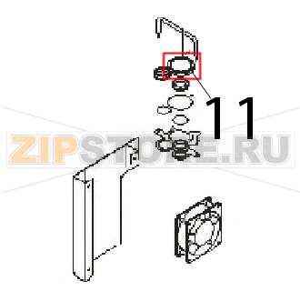 Washer Angelo Po FM1011E1 Washer Angelo Po FM1011E1Запчасть на деталировке под номером: 11