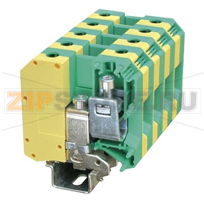 Клемма универсальная, заземляющая, желто-зеленая CHIKU RUSLKG 50 