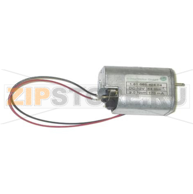 Kit, DC motor, 12V, low torque Zebra P430i Kit, DC motor, 12V, low torque Zebra P430iЗапчасть на деталировке под номером: 105912G-787