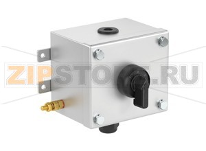 Модуль управления Control Unit Ex e, Stainless Steel, Control Switch LCS1.N3OX.B.1 Pepperl+Fuchs Electrical specificationsOperating voltage250 V max.Operating current16 A max.Terminal capacity2.5 mm2Functioncontrol switch, smallColorblackContact configuration2x NOSwitching configuration3 position changeover with center OFFUsage categoryAC12 - 12 ... 250 V AC - 16 AAC15 - 12 ... 250 V AC - 10 ADC13 - 12 ... 110 V DC - 1 ADC13 - 12 ... 24 V DC - 1ANumber of poles2Operator actionengage - engage - engageLabelingI - O - IIMechanical specificationsHeight102 mm (A)Width116 mm (B)Depth85.5 mm (C)External dimension115 mm with operators (C1) 92.2 mm with screws (C2) 145 mm with mounting brackets (K)Fixing holes distance, height41 mm (G)Fixing holes distance, width130 mm (H)Enclosure coverfully detachableCover fixingM6 stainless steel hexagon head screwsFixing holes diameter6.1 mm (J)Degree of protectionIP66Cable entryNumber of cable entries1 x M20 in face A fitted with polyamide Ex e stopping plug1x M20 in face B fitted with polyamide Ex e cable glandDefined entry areaface A and face BMaterialEnclosure1.5 mm 316L, (1.4404) stainless steelFinishelectropolishedSealone piece closed cell neopreneMass1.5 kgMountingmouting brackets with 6.1 mm screw holesGroundingM6 internal/external brass grounding boltAmbient conditionsAmbient temperature-40 ... 55 °C (-40 ... 131 °F) @ T4 -40 ... 40 °C (-40 ... 104 °F) @ T6 Data for application in connection with hazardous areasEU-Type Examination CertificateCML 16 ATEX 3009 XMarking II 2 GD Ex db eb mb IIC T* Gb Ex tb IIIC T** °C Db T6/T80 °C @ Ta +40 °C T4/T130 °C @ Ta +55 °CInternational approvalsIECEx approvalIECEx CML 16.0008XEAC approvalTC RU C-DE.GB06.B.00567ConformityDegree of protectionEN 60529General informationSupplementary informationEC-Type Examination Certificate, Statement of Conformity, Declaration of Conformity, Attestation of Conformity and instructions have to be observed where applicable. For information see www.pepperl-fuchs.com.AccessoriesOptional accessoriesEngraved traffolyte tag labelEngraved AISI 316L stainless steel tag labelColor in-fill stainless steel tag label