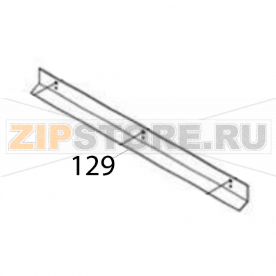 Cutter guide © Sato SG112-ex Cutter guide &copy; Sato SG112-exЗапчасть на деталировке под номером: 129Название запчасти на английском языке: Cutter guide &copy; Sato SG112-ex.