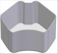 ВЕДРО ДЛЯ СБОРА КОЖУРЫ ДЛЯ МОДЕЛЕЙ СЕРИИ VER/ESS PRO — СЕРЕБРО