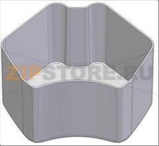 ВЕДРО ДЛЯ СБОРА КОЖУРЫ ДЛЯ МОДЕЛЕЙ СЕРИИ VER/ESS PRO — СЕРЕБРО 