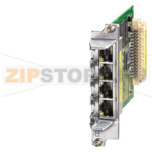 SINAMICS S120 CBE20 PROFINET-МОДУЛЬ ДЛЯ ПОДКЛЮЧЕНИЯ К СЕТИ PROFINET IO С 4 ПОРТАМИ RJ45 С КОММУТАЦИОННОЙ ФУНКЦИЕЙ Siemens 6SL3055-0AA00-2EB0 