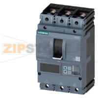 ВЫКЛЮЧАТЕЛЬ В ЛИТОМ КОРПУСЕ 3VA2 IEC ТИПОРАЗМЕР 100 КЛАСС ОТКЛ. СПОСОБНОСТИ  L ICU=150KA @ 415 В 3-ПОЛЮС., ЗАЩИТА ЛИНИИ ETU850, LSI, IN=25A ЗАЩИТА ОТ ПЕРЕГРУЗКИ IR=10A ...25A ЗАЩИТА ОТ ТОКА КЗ ISD=0,6..10X IN, II=1,5..12X IN ЗАЩИТА НЕЙТРАЛИ ОПЦИОНАЛЬНО С