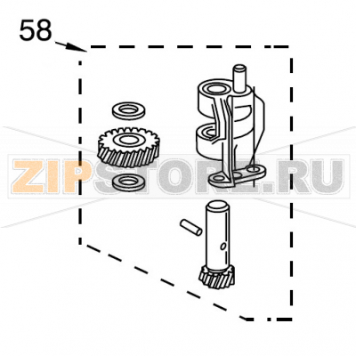 Worm Gear Bracket And Gear (10 T &amp; 23 T) KitchenAid KSM103 Worm Gear Bracket And Gear (10 T & 23 T) KitchenAid KSM103

Запчасть на сборочном чертеже под номером: 58

Название запчасти KitchenAid на английском языке: Worm Gear Bracket And Gear (10 T & 23 T) KitchenAid KSM103