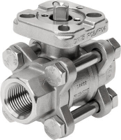 Кран шаровой Festo VZBA-1/4"-GG-63-T-22-F0304-V4V4T