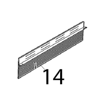 Guarnizione porta-carrello GN1341 Unox XVC 1005EP