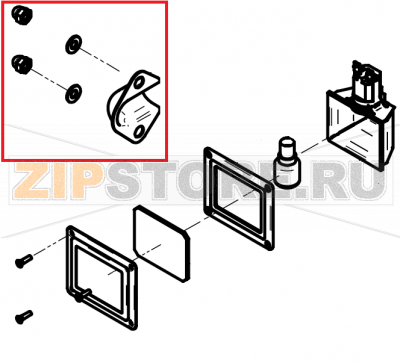 Customer service set for bypass cover P3 CONVOTHERM OES 10.10    Customer service set for bypass cover P3 CONVOTHERM OES 10.10Запчасть на сборочном чертеже под номером: 229Название запчасти на английском&nbsp;языке: Customer service set for bypass cover P3 CONVOTHERM OES 10.10