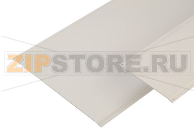 Крышка из листового металла, HP 63, закрытая, оцинкованный стальной лист с лаковым покрытием светло-серого цвета Bopla ADG 06063 