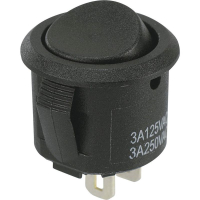 Переключатель клавишный 250 В/AC, 3 А, 1 x выкл/вкл TRU Components TC-R13-297A-05