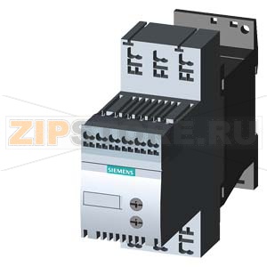 УСТРОЙСТВО ПЛАВНОГО ПУСКА SIRIUS, ТИПОРАЗМЕР S00, 6.5A, 3КВТ/400V, 40 ГРАД., НОМИНАЛЬНОЕ РАБОЧЕЕ НАПРЯЖЕНИЕ UE 200-480V AC, НОМИНАЛЬНОЕ НАПРЯЖЕНИЕ ЦЕПИ УПРАВЛЕНИЯ US 24V AC/DC, ПРУЖИННЫЕ КЛЕММЫ Siemens 3RW3014-2BB04 