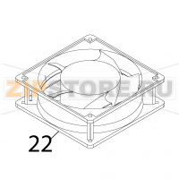 Fan 230V,50/60 HZ Fagor FI-80