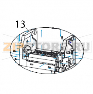 Module chassis Sato WS412 TT Module chassis Sato WS412 TTЗапчасть на деталировке под номером: 13Название запчасти на английском языке: Module chassis Sato WS412 TT.