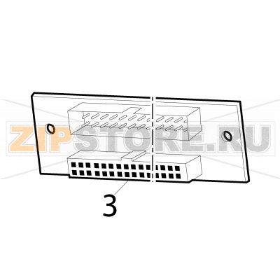 TPH PCB 200 dpi Intermec PD41 TPH PCB 200 dpi Intermec PD41Запчасть на деталировке под номером: 3Название запчасти на английском языке: TPH PCB 200 dpi Intermec PD41.