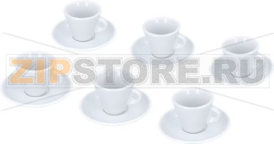 НАБОР 6 КОФЕЙНЫХ ЧАШЕК TRIESTE 