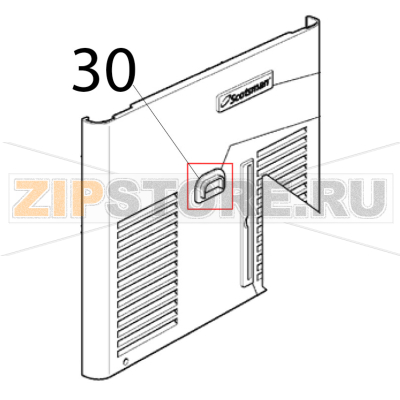 Schalter abdeckung Scotsman EC 126 AS Schalter abdeckung Scotsman EC 126 ASЗапчасть на деталировке под номером: 30