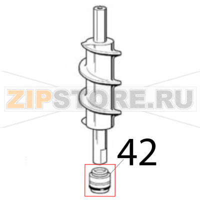 Assieme premistoppa Scotsman MF 46 WS Assieme premistoppa Scotsman MF 46 WSЗапчасть на деталировке под номером: 42