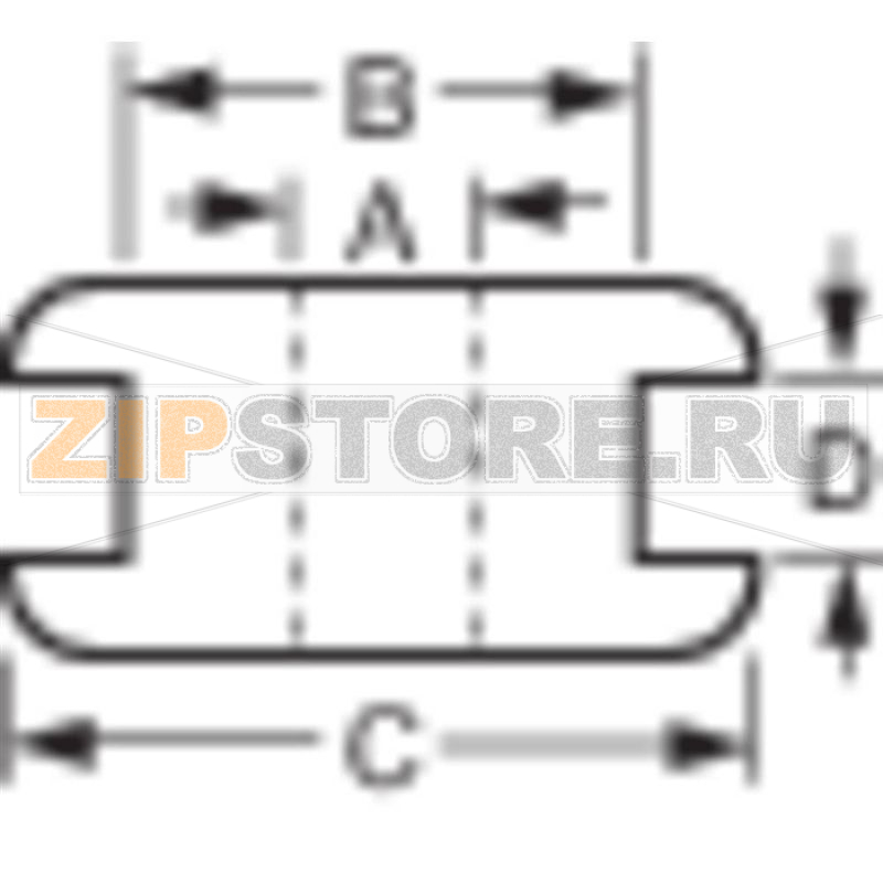 Зажим кабельный 8 мм, материал: ПВХ, черный, 1 шт TRU Components 526959 