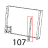 Guida guarnizione lat. Unox XL 413