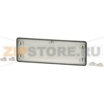 Пластина фланцевая, закрытая, (ДxШxВ) 23x329x116 мм, серая: 1 шт Eaton FL4-X 