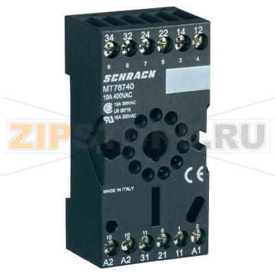 Разъём для реле, 1 шт TE Connectivity MT78740 